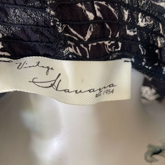 Vintage Havana off the shoulder floral crop top size s - Picture 5 of 6